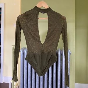 Urban outfitters sexy lace bodysuit